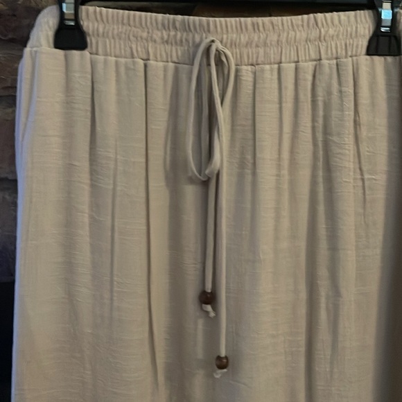 NWT I. N. Studio “Sand Spring Fiesta” long skirt with elastic waistband. Size 1X - Picture 3 of 9